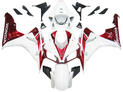 For CBR600RR 2009-2010 Bodywork Fairing White ABS Injection Molded Plastics Set