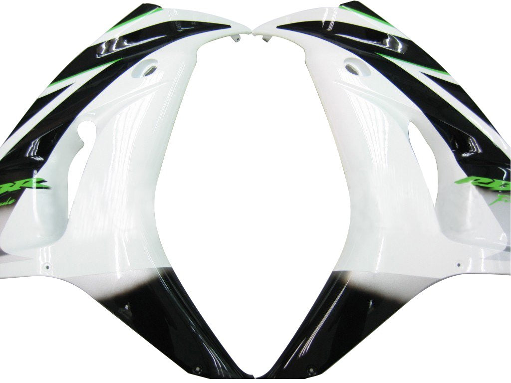 2006-2007 Honda CBR 1000 RR White Green Black CBR Honda Racing Amotopart Fairings