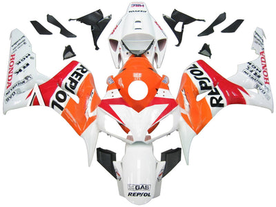 For CBR600RR 2009-2010 Bodywork Fairing Orange ABS Injection Molded Plastics Set