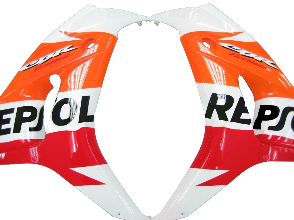 2006-2007 Honda CBR 1000 RR White Orange Repsol Racing Amotopart Fairings