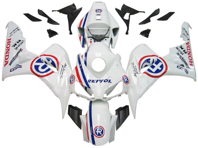 2006-2007 Honda CBR 1000 RR White Circle R Repsol Racing Amotopart Fairings