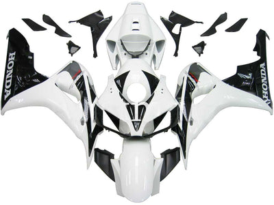 For CBR600RR 2009-2010 Bodywork Fairing White ABS Injection Molded Plastics Set