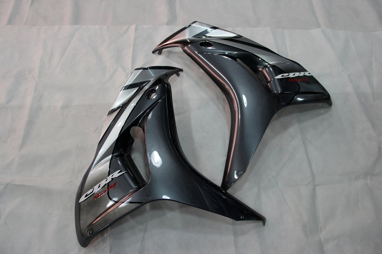 2006-2007 Honda CBR 1000 RR Silver Grey Metallic CBR Racing Amotopart Fairings