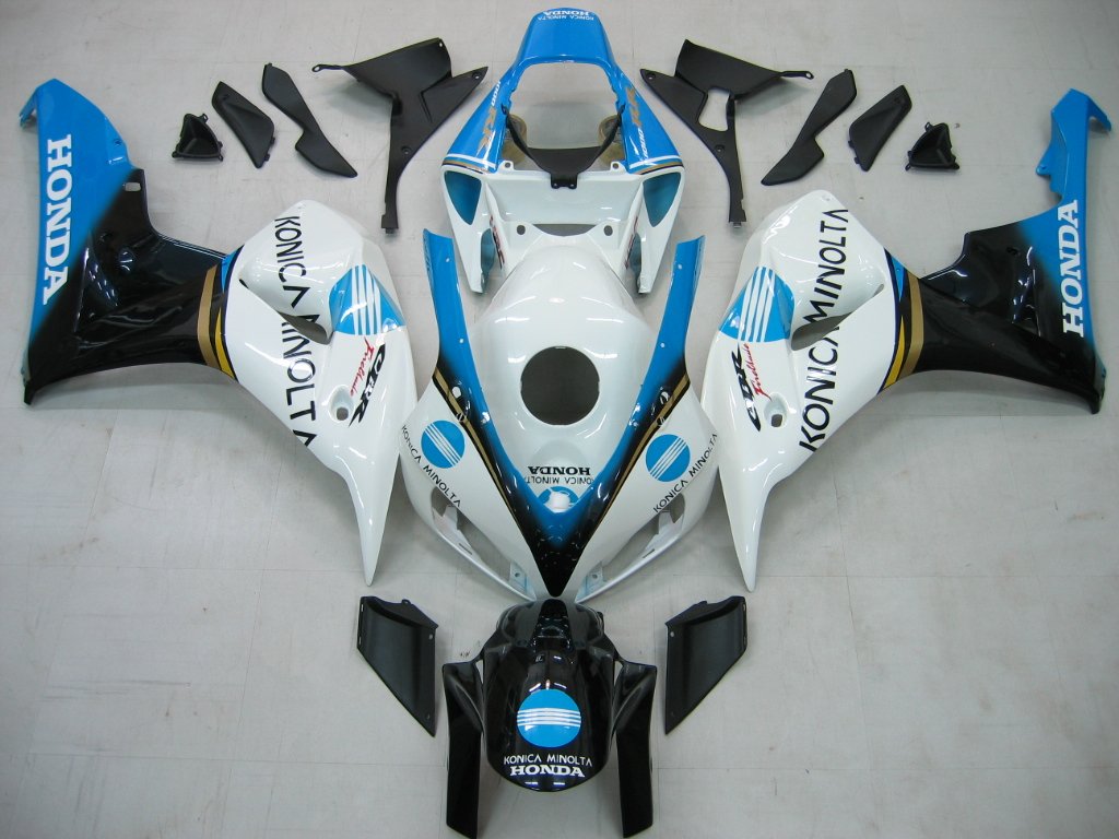 2006-2007 Honda CBR 1000 RR White Konica Minolta Racing Amotopart Fairings