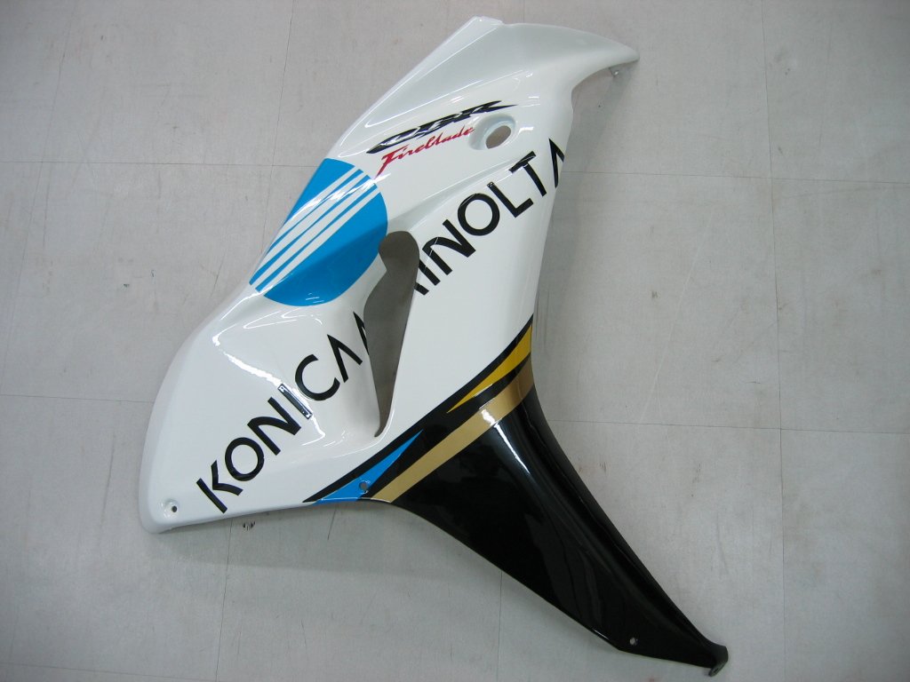 2006-2007 Honda CBR 1000 RR White Konica Minolta Racing Amotopart Fairings