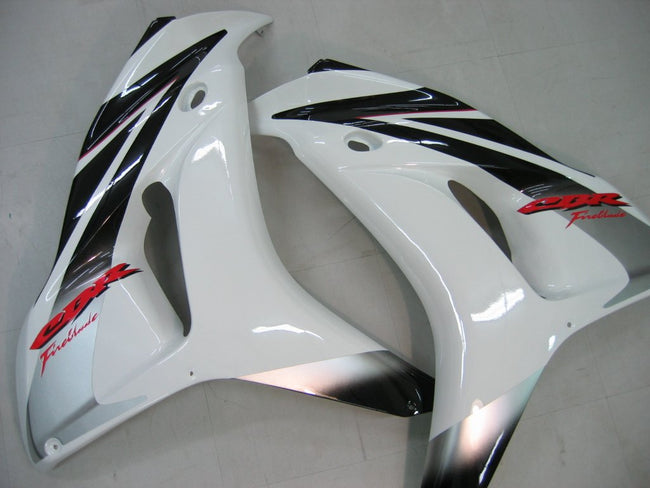 2006-2007 Honda CBR 1000 RR White Red Black CBR Racing Amotopart Fairings
