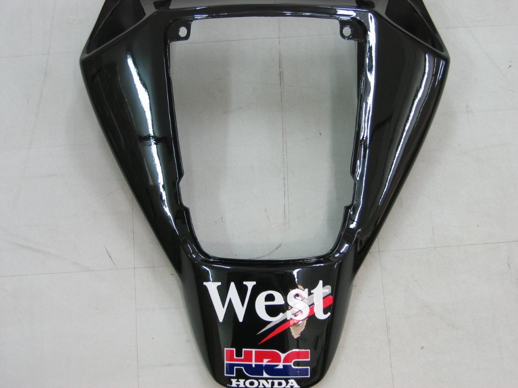 2006-2007 Honda CBR 1000 RR Black West Racing Amotopart Fairings