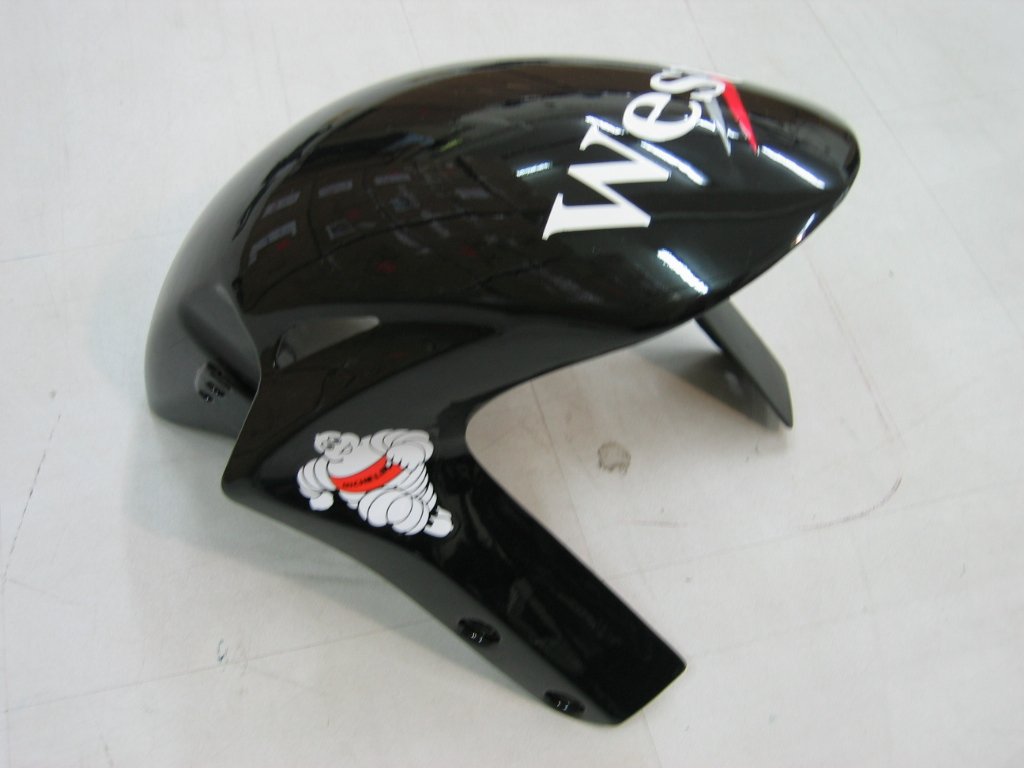 2006-2007 Honda CBR 1000 RR Black West Racing Amotopart Fairings