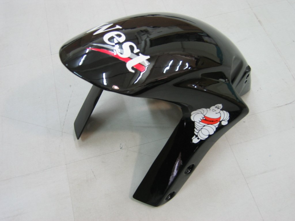 2006-2007 Honda CBR 1000 RR Black West Racing Amotopart Fairings