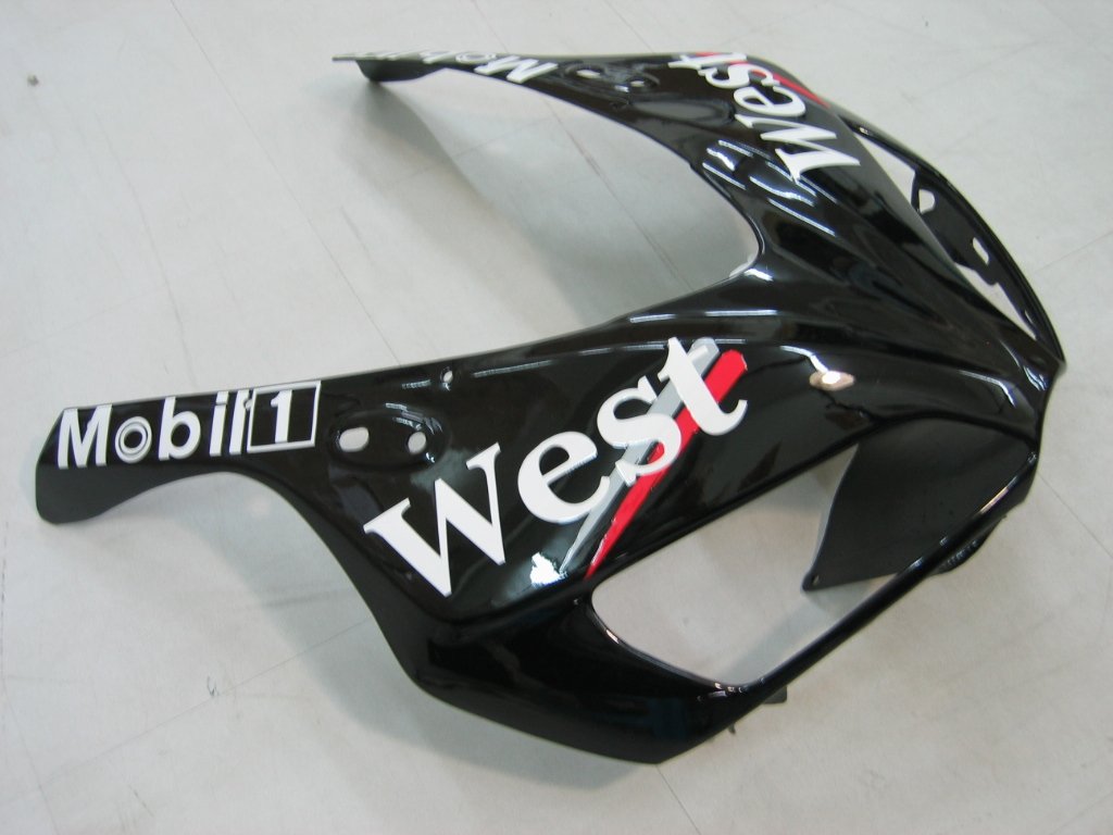 2006-2007 Honda CBR 1000 RR Black West Racing Amotopart Fairings