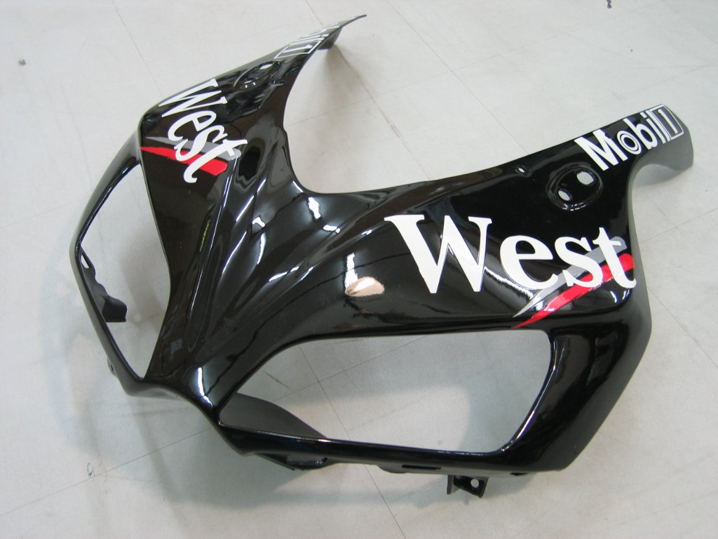 2006-2007 Honda CBR 1000 RR Black West Racing Amotopart Fairings