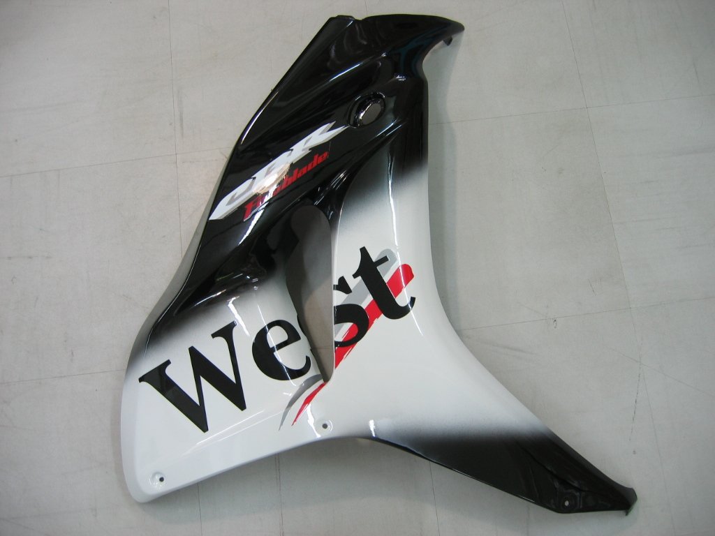 2006-2007 Honda CBR 1000 RR Black West Racing Amotopart Fairings