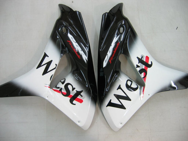 2006-2007 Honda CBR 1000 RR Black West Racing Amotopart Fairings