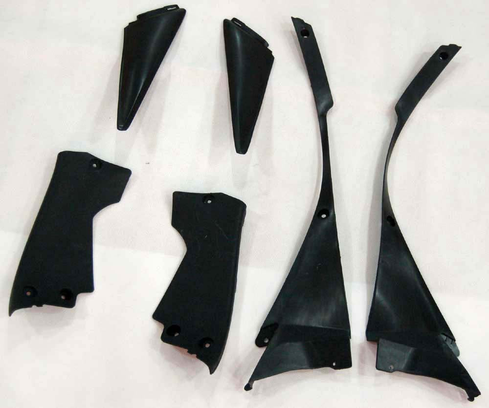 2008-2011 Honda CBR 1000 RR Amotopart Fairings Matte Black CBR Racing Customs Fairing