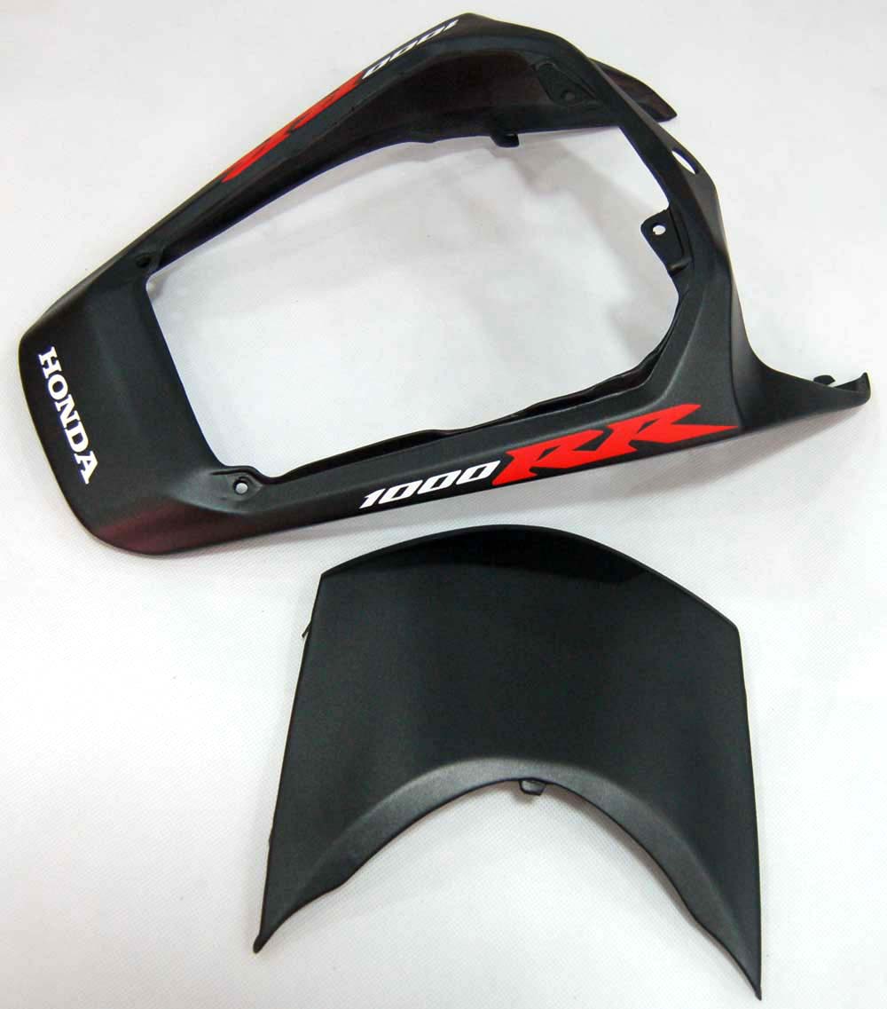 2008-2011 Honda CBR 1000 RR Amotopart Fairings Matte Black CBR Racing Customs Fairing