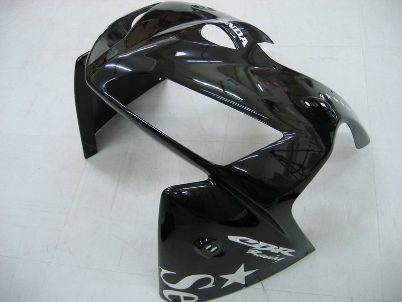 For CBR600RR 2005-2006 Bodywork Fairing Black ABS Injection Molded Plastics Set