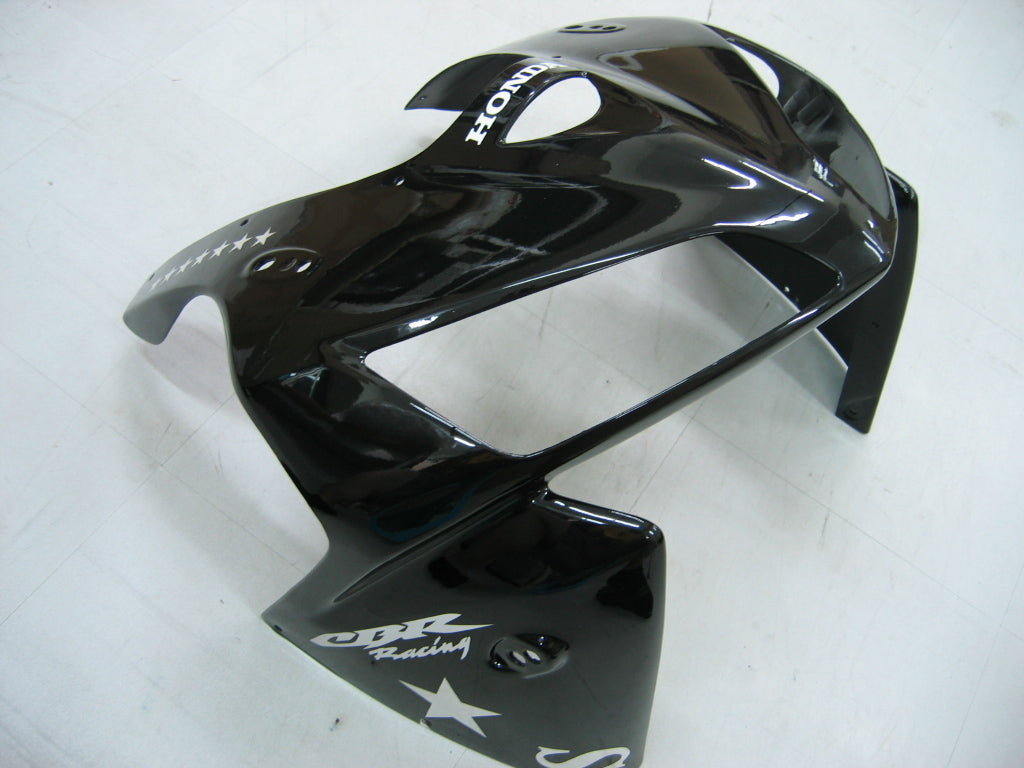 For CBR600RR 2005-2006 Bodywork Fairing Black ABS Injection Molded Plastics Set