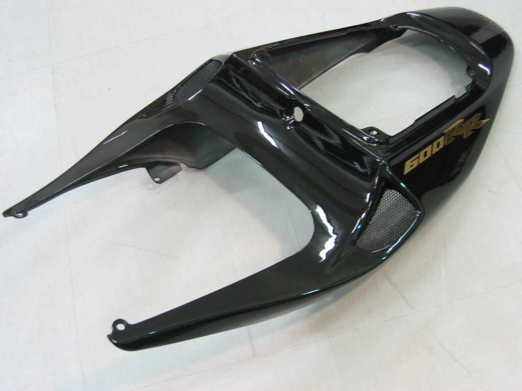 For CBR600RR 2005-2006 Bodywork Fairing Black ABS Injection Molded Plastics Set