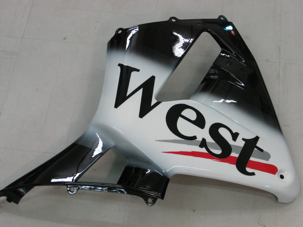 For CBR600RR 2005-2006 Bodywork Fairing Black ABS Injection Molded Plastics Set