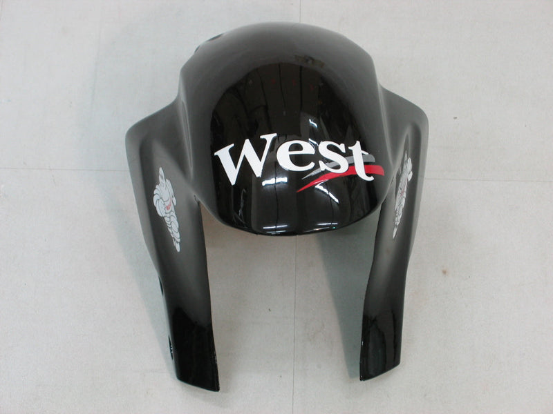 For CBR600RR 2005-2006 Bodywork Fairing Black ABS Injection Molded Plastics Set