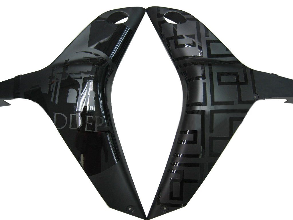 2007-2008 Honda CBR 600 RR Amotopart Fairings Matte Black Honda Racing Customs Fairing