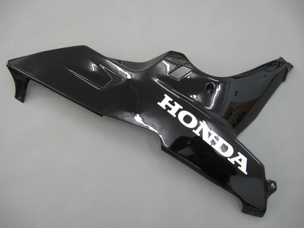 2007-2008 Honda CBR600 RR Amotopart Injection Fairing Kit Bodywork Black Plastic ABS #7