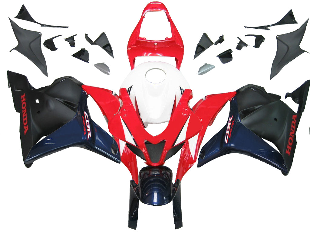 2009-2012 Honda CBR 600 RR Amotopart Fairings Red White Blue CBR Racing Customs Fairing