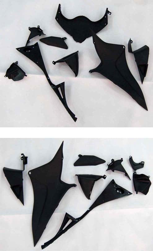 2009-2012 Honda CBR 600 RR Amotopart Fairings Multi-Color Eurobet Racing Customs Fairing