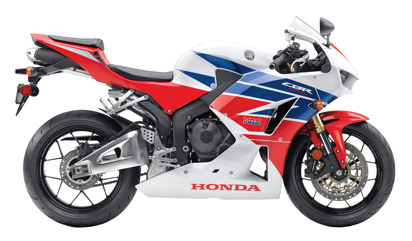 2013-2014 Honda CBR600 Amotopart Fairing Red&White Kit