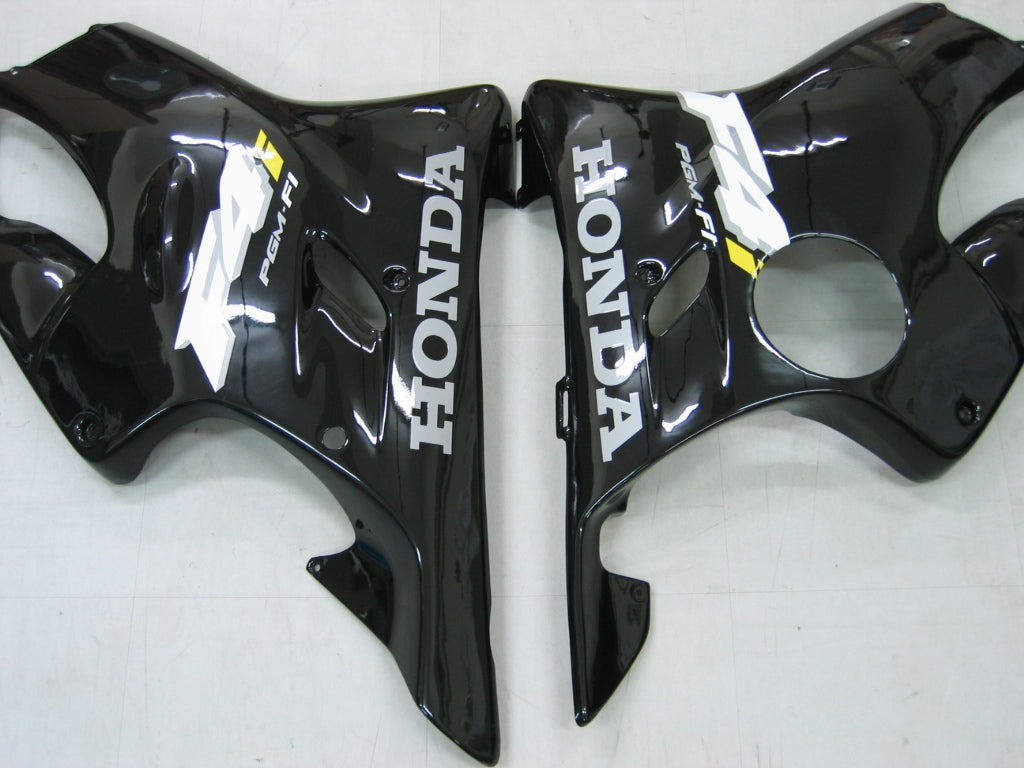 2004-2007 Honda CBR 600 F4i Amotopart Fairings Black F4i Racing Customs Fairing