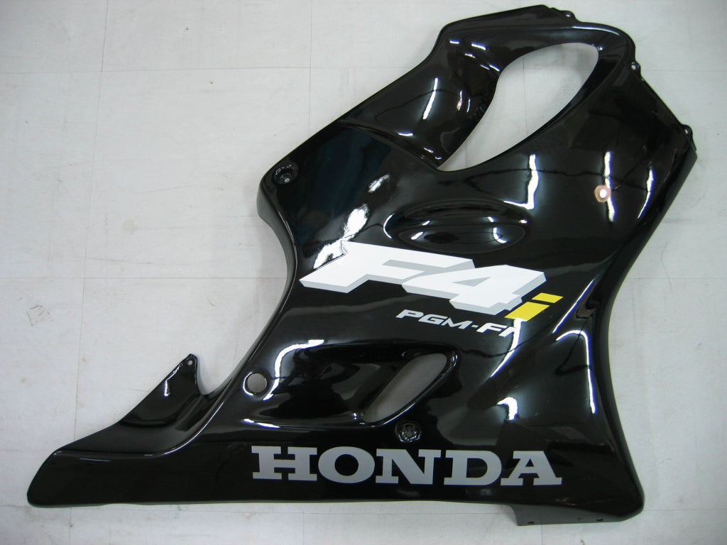 2004-2007 Honda CBR 600 F4i Amotopart Fairings Black F4i Racing Customs Fairing
