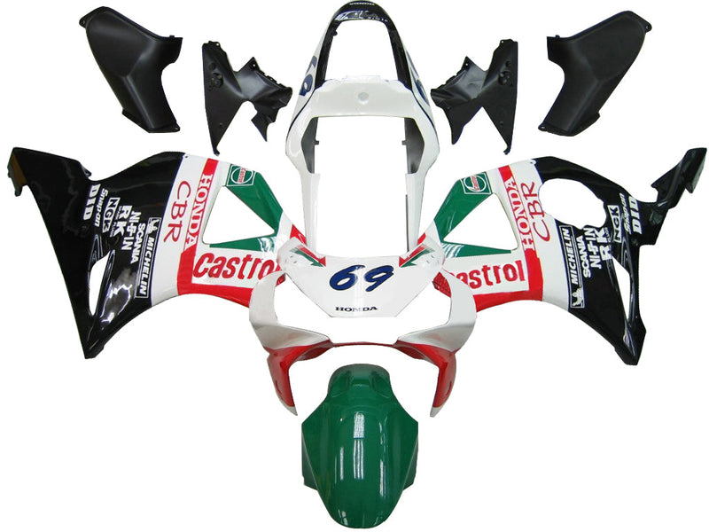 Generic Fit For Honda CBR954RR (2002-2003) Bodywork Fairing ABS Injection Molded Plastics Set 23 Style