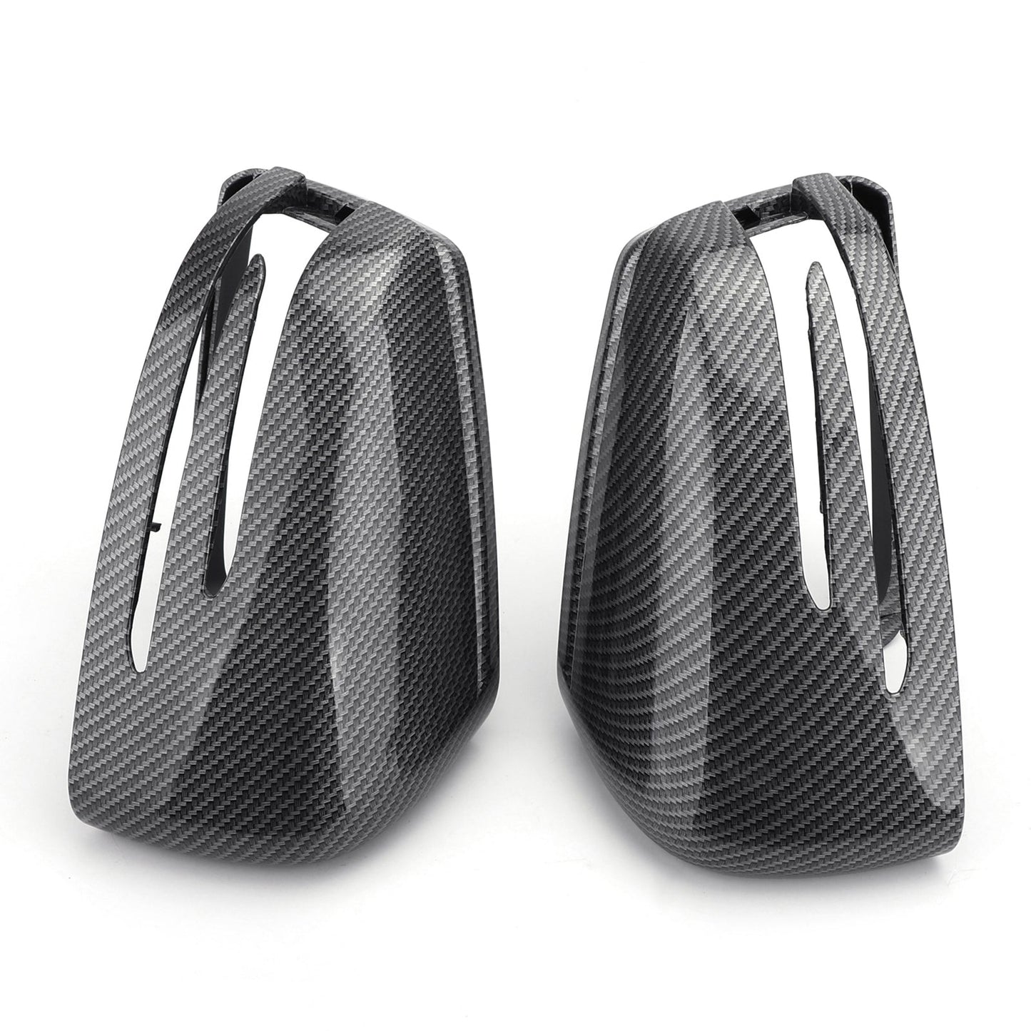 Carbon Fiber Rear View Side Mirror Cover Trim For Benz 2011-2018 Benz W212 W204