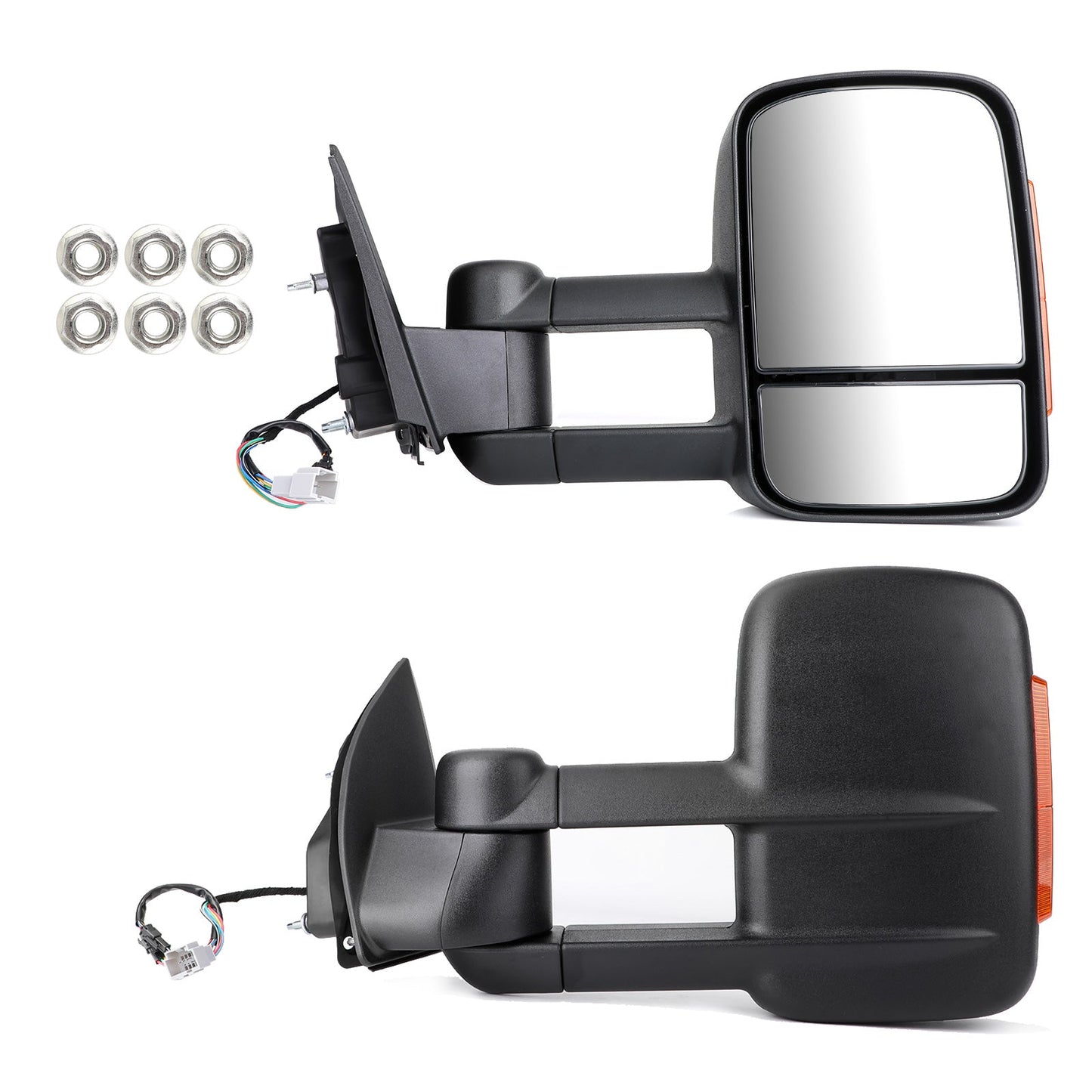 2012-ON Ford Ranger MK PX XL XLT XLS Wildtrak Extendable Towing Mirrors