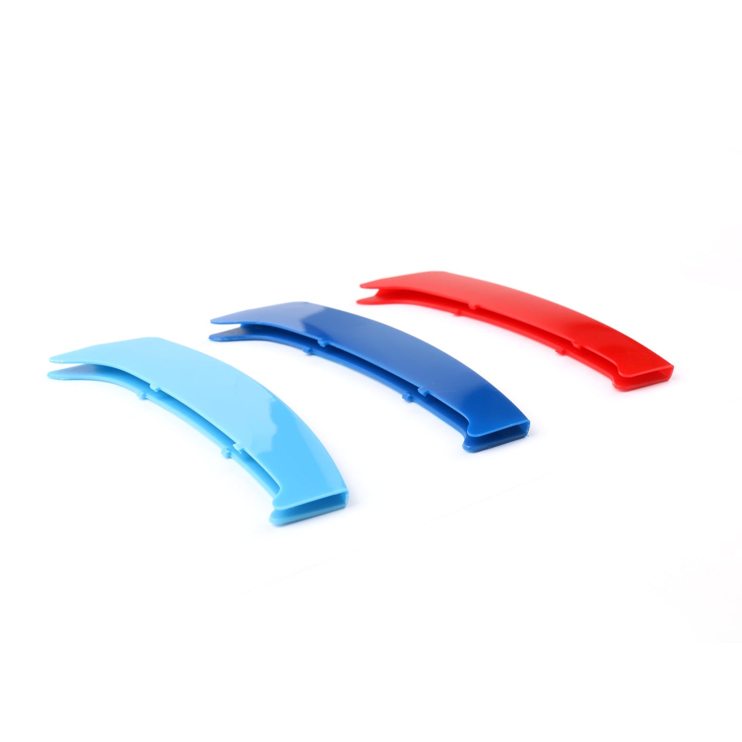 M Color Kidney Grille Bar Cover Stripe Clip Decal For BMW 1 Series E87 2004-2011