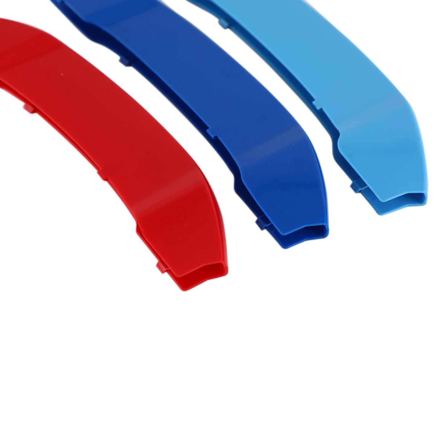 3x M Color Kidney Grille Bar Cover Decal Stripe Clips Cover For BMW X3 G01 2018