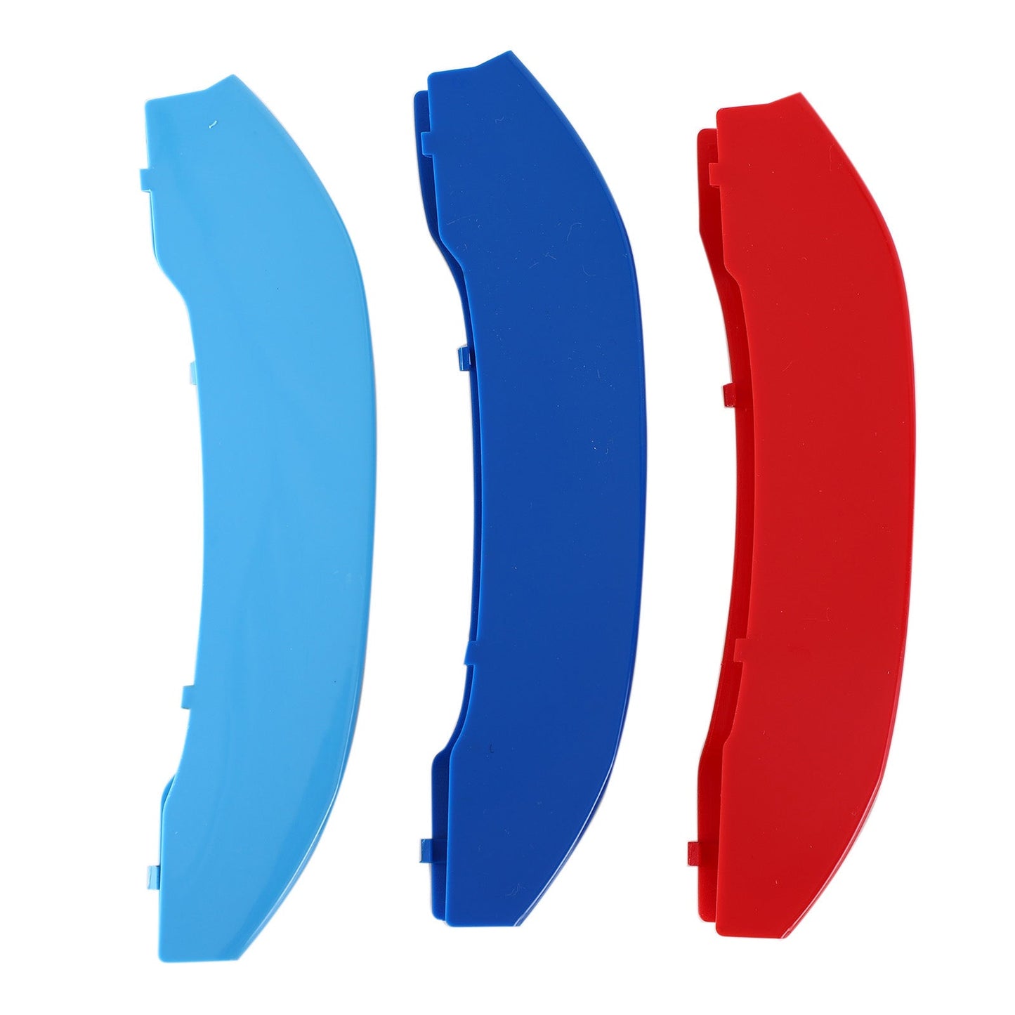 3x M Color Kidney Grille Bar Cover Decal Stripe Clips Cover For BMW X3 G01 2018