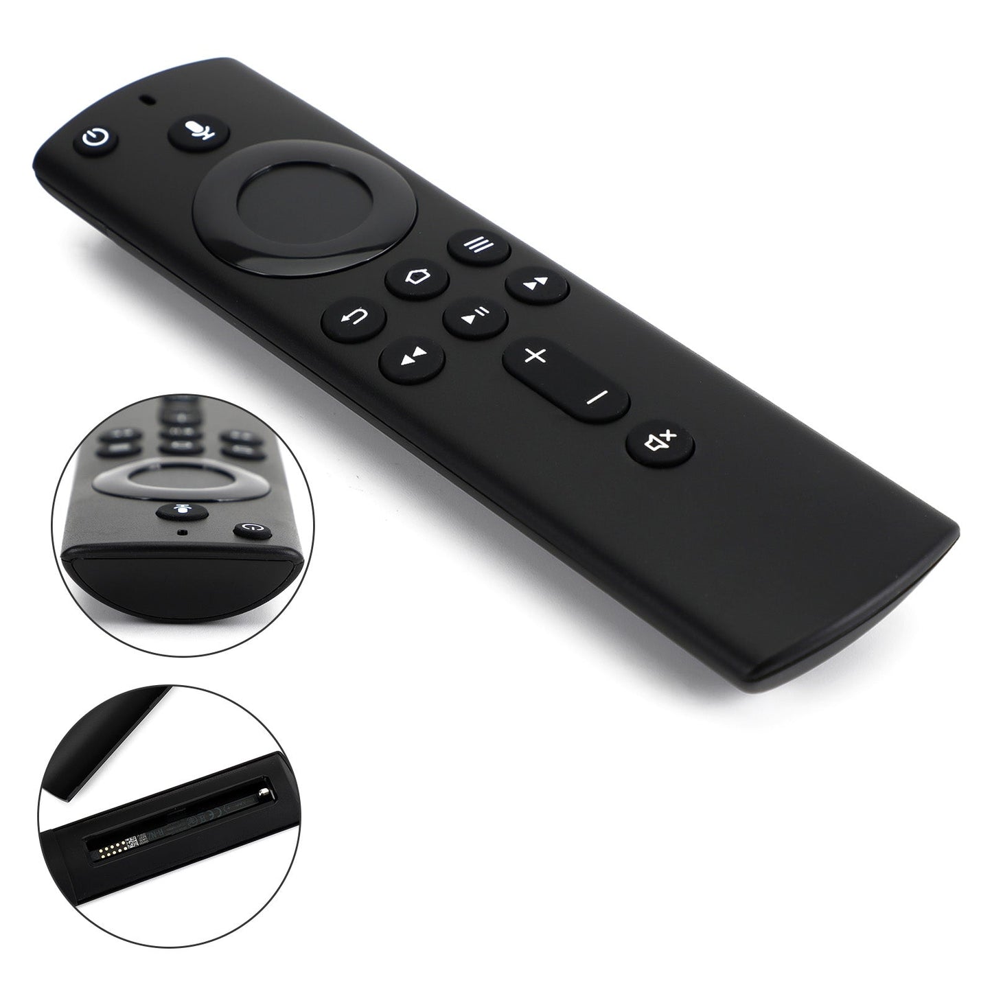 Voice Replace Remote Controller Fit for Alexa 4K Ultra HD HDR Fire TV Stick