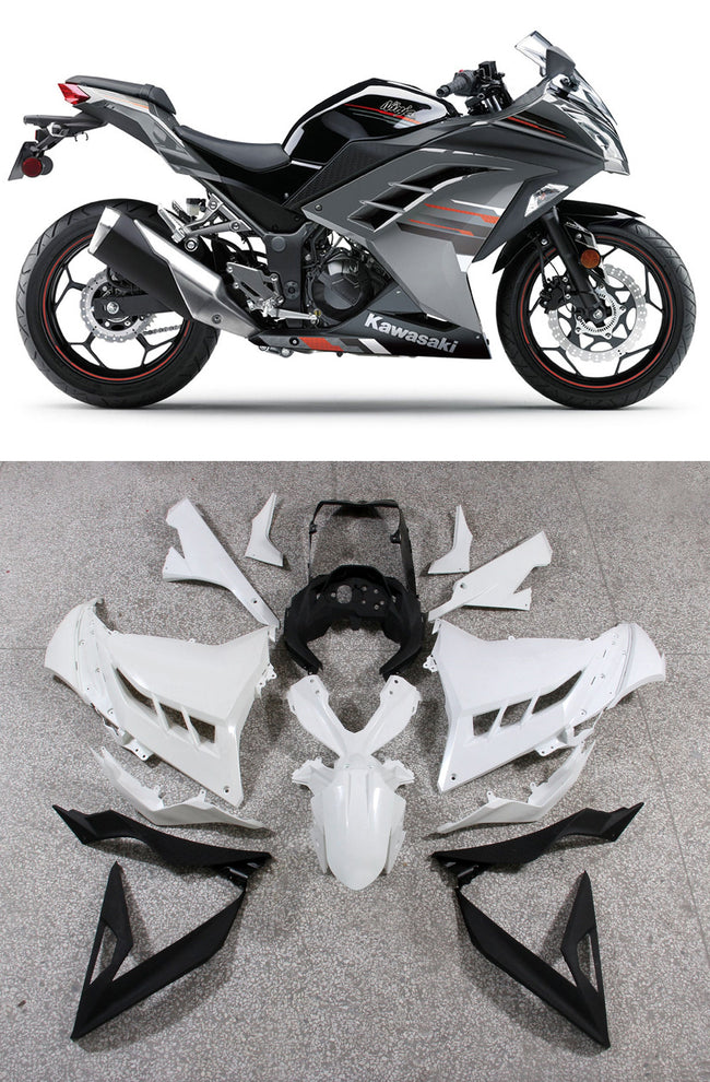 2013-2024 Kawasaki EX300/Ninja300 Injection Fairing Kit Bodywork Plastic ABS#161