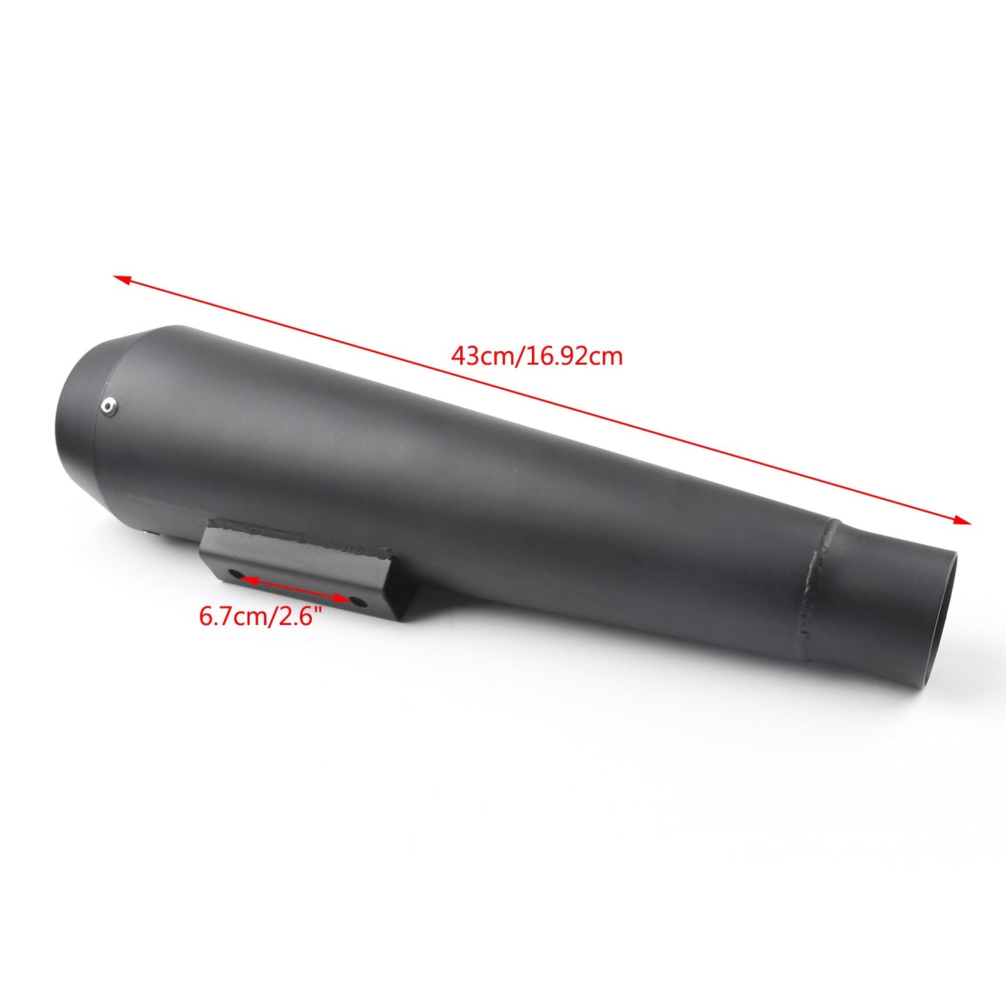 Motorcycle Exhaust Slip on Muffler Pipe Fit For Harley Street 500/750 CC 15-17 Generic