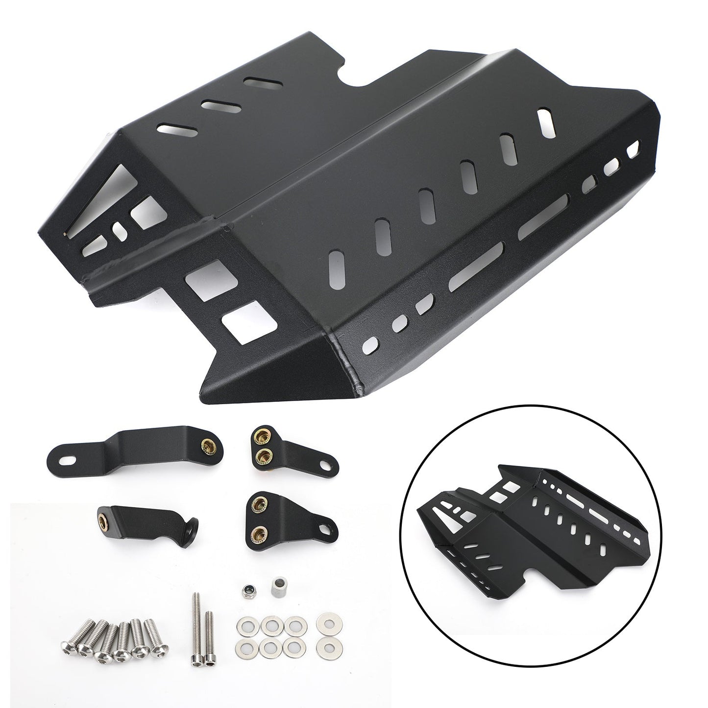 Engine Guard Skid Plate Aluminium 3mm Fit for Honda CB400X CB500X 2019-2021