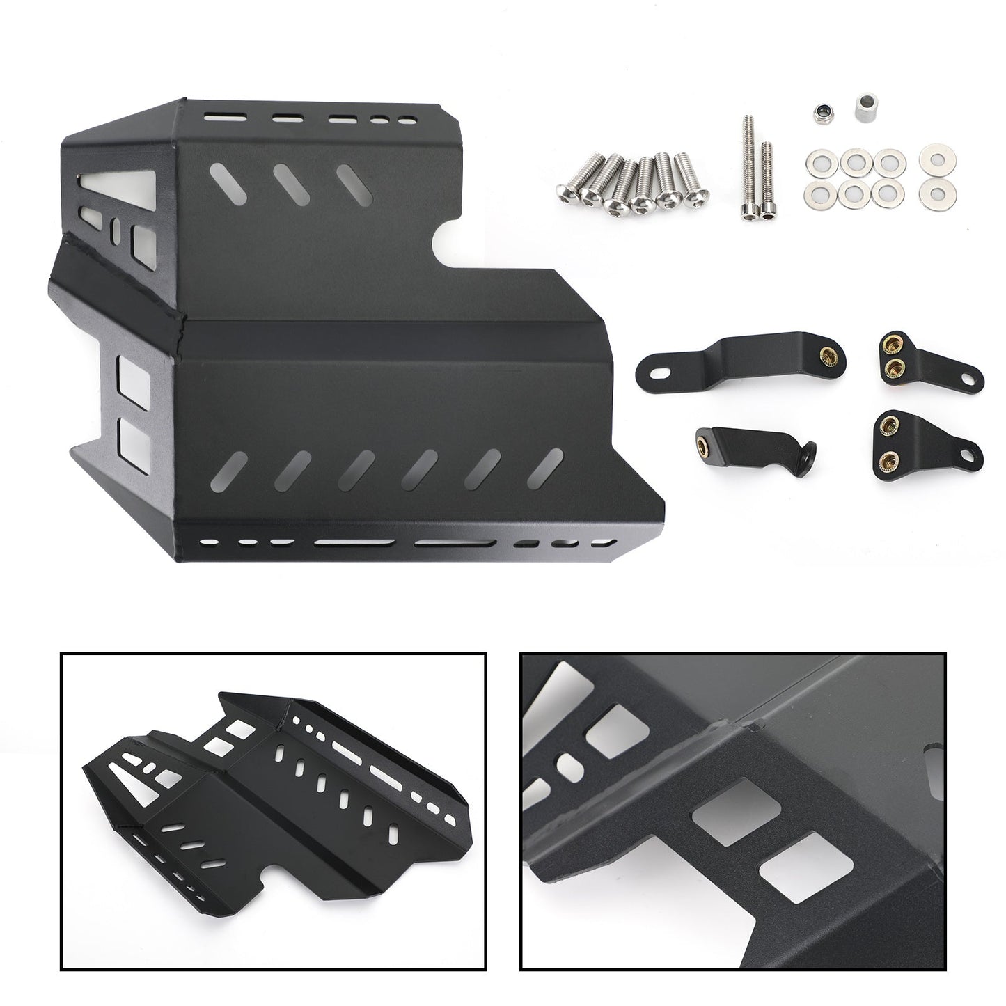 Engine Guard Skid Plate Aluminium 3mm Fit for Honda CB400X CB500X 2019-2021