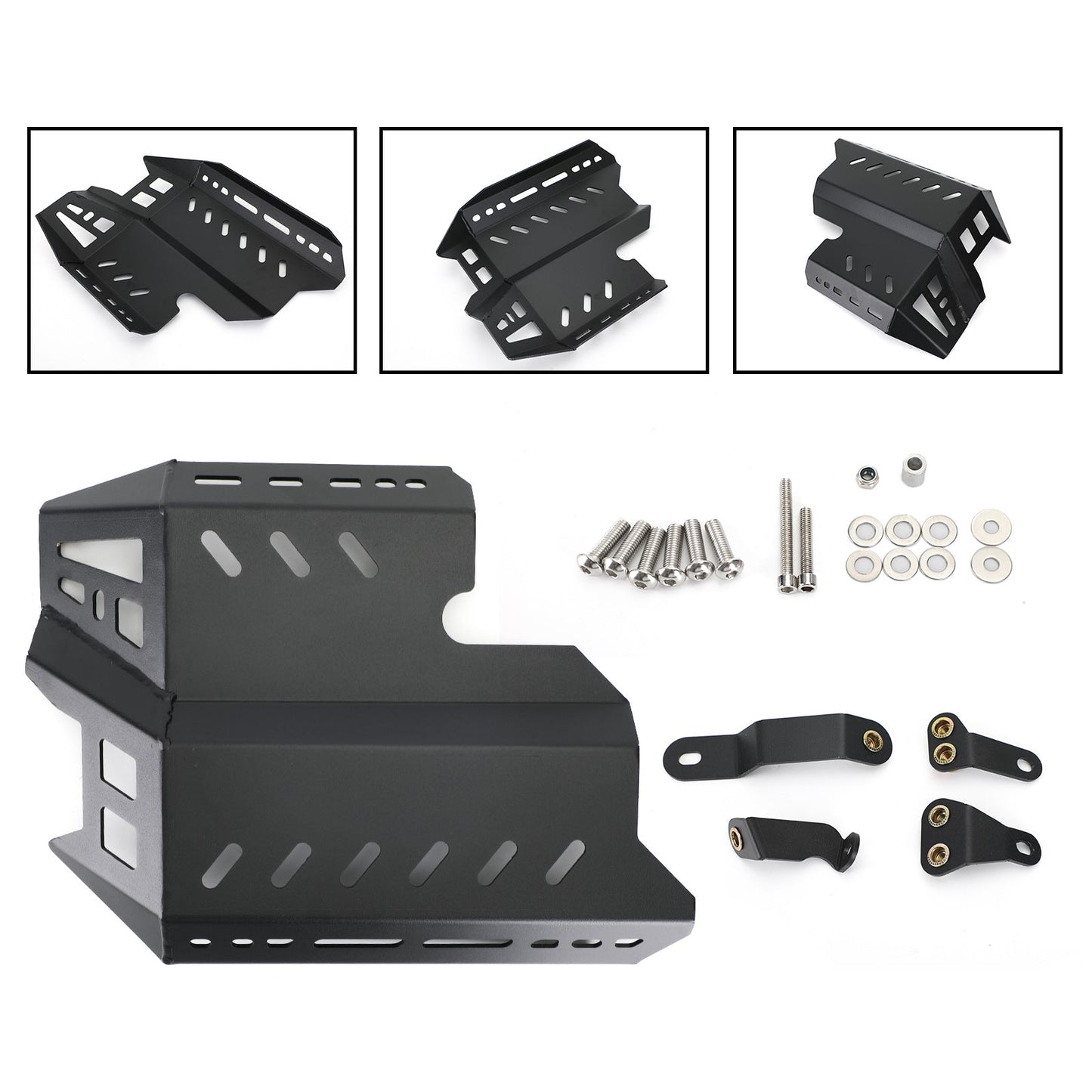 Engine Guard Skid Plate Aluminium 3mm Fit for Honda CB400X CB500X 2019-2021