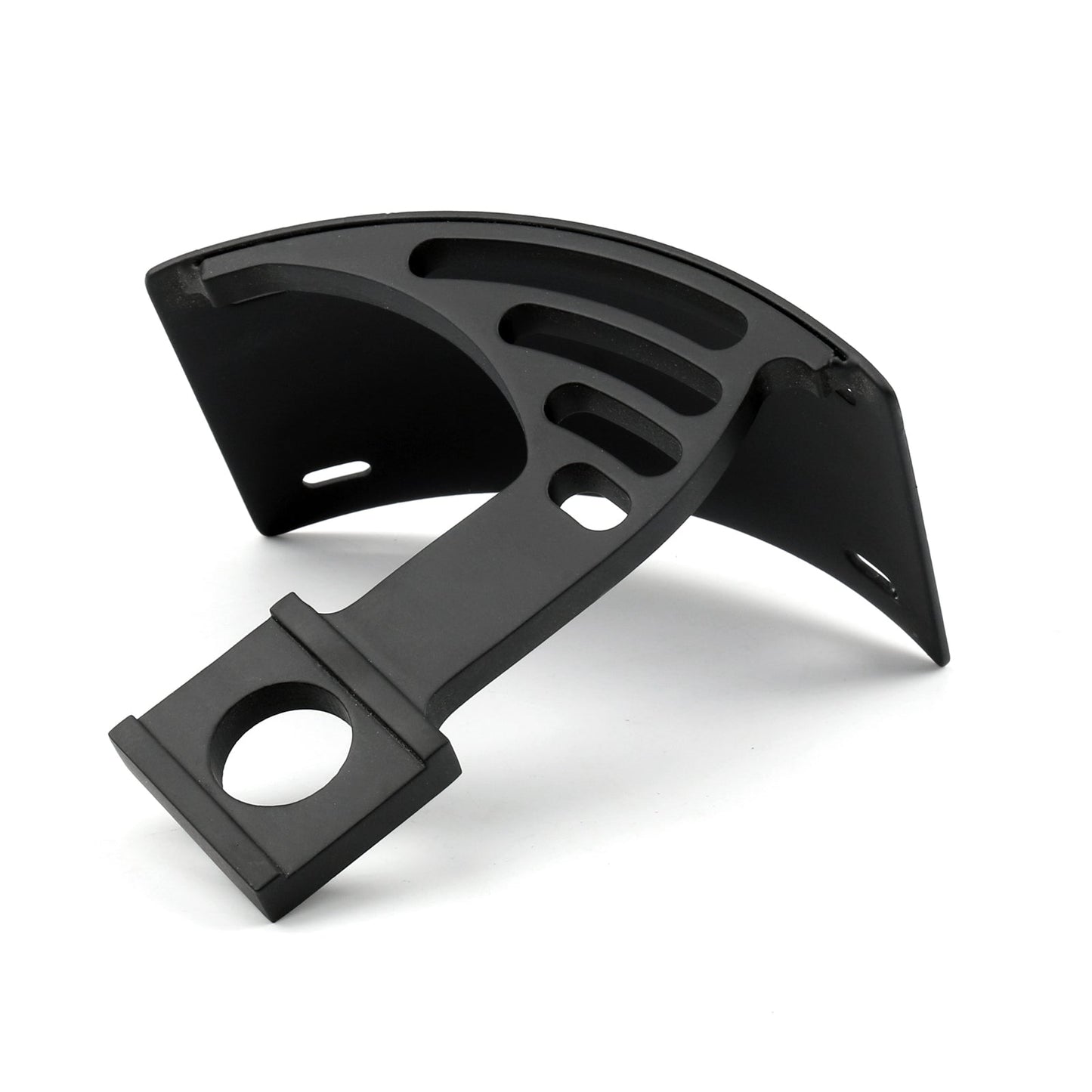 Curved side Mount License Plate Tag Holder Bracket For Yamaha R1 2004-2014 BLK