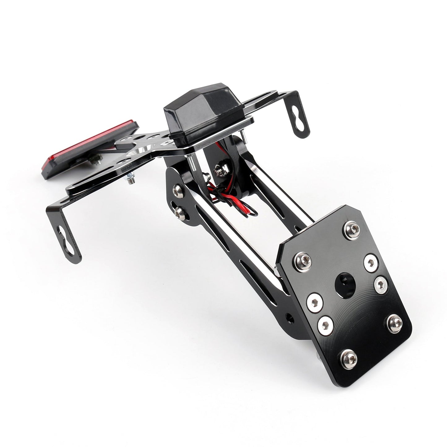 Adjustable License Plate Mount Holder Bracket For Yamaha YZF600 R6 YZF-R6 98-02