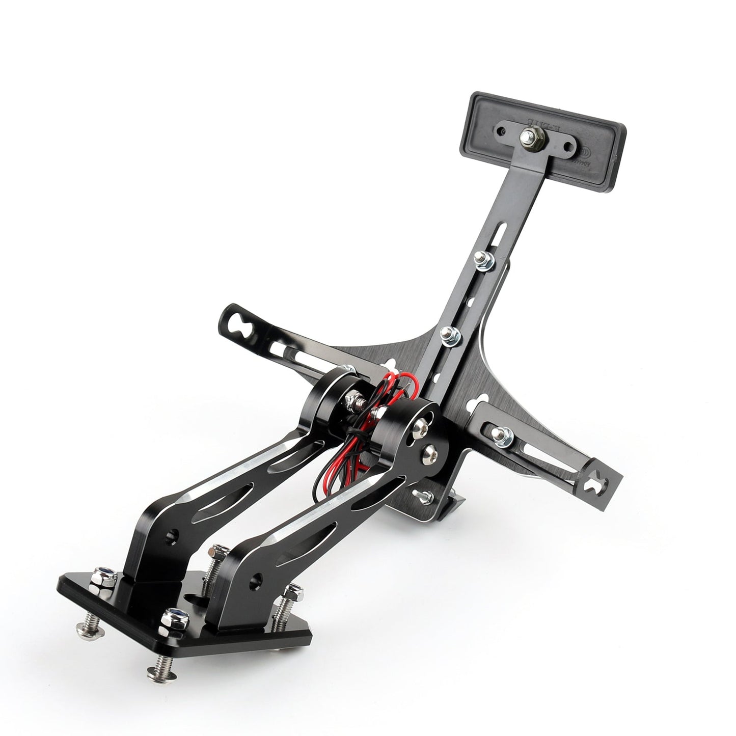 Adjustable License Plate Mount Holder Bracket For Yamaha YZF600 R6 YZF-R6 98-02