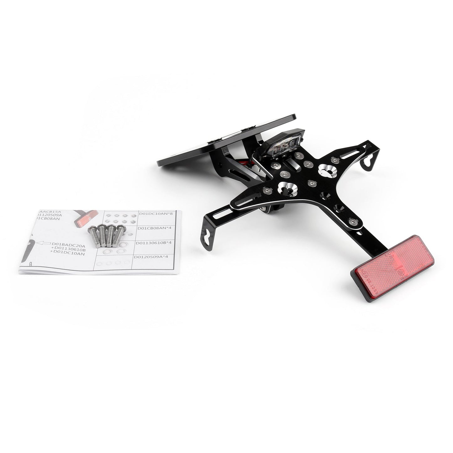 License Plate Holder Fender Eliminator Tail Tidy For Yamaha R25/R3 MT-03 15-16