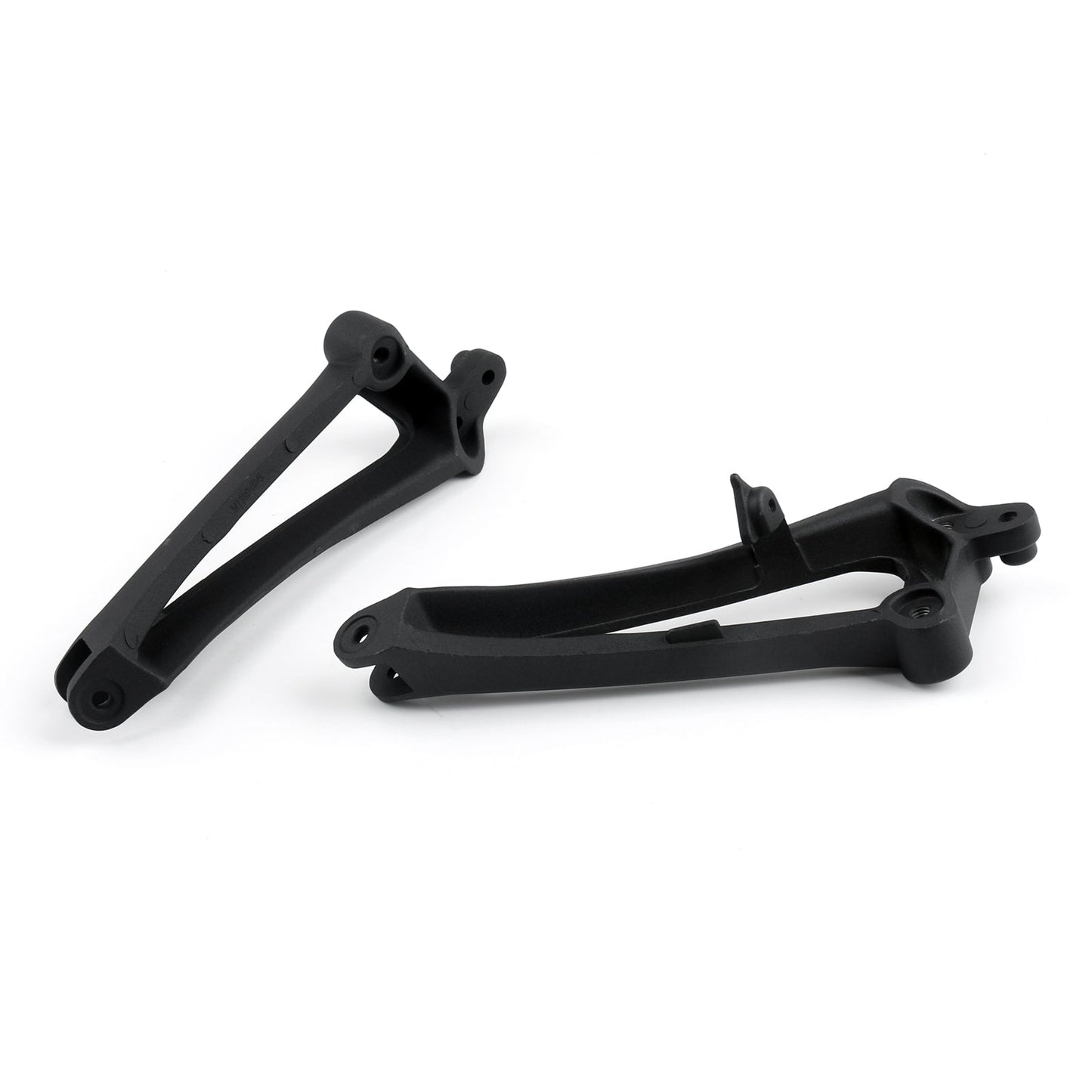 Rear Passenger Foot Pegs Footrest Brackets For YAMAHA 2009-2011 YZF R1 Black