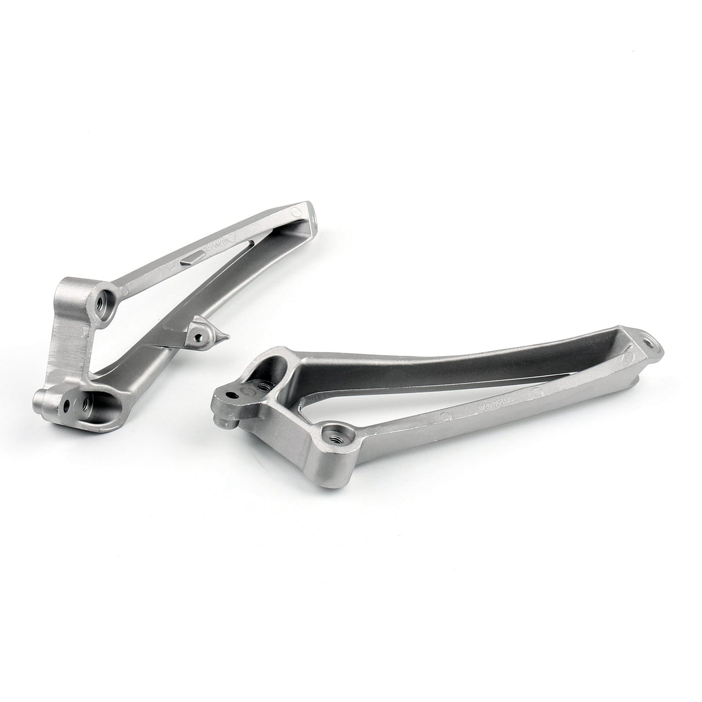 Rear Passenger Foot Pegs Footrest Brackets For YAMAHA 2009-2011 YZF R1 Black
