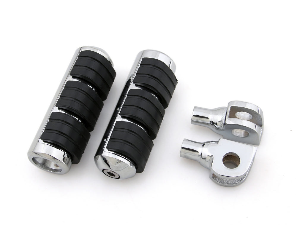 Front Foot Pegs For Kawasaki VN 800 Classic Custom 1500 Suzuki Marauder 1600